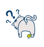 銀とねずみにゃんの毎日vol.2（個別スタンプ：14）
