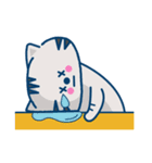 銀とねずみにゃんの毎日vol.2（個別スタンプ：23）
