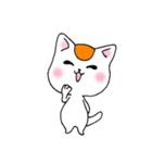 オレンジとハチワレ（個別スタンプ：13）