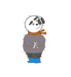 雪ん子犬（個別スタンプ：24）