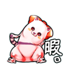 不思議なおばけ猫コーフィ ふてぶてしい版（個別スタンプ：14）