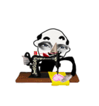 Mr.パンジー＆ミミ（個別スタンプ：37）