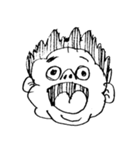 変顔たち。～落書き編～（個別スタンプ：13）