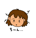 普通に使えるスタンプ〜女性〜（個別スタンプ：18）