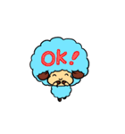 アフロなひつじん（個別スタンプ：5）