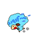 アフロなひつじん（個別スタンプ：10）