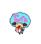 アフロなひつじん（個別スタンプ：23）