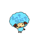 アフロなひつじん（個別スタンプ：32）