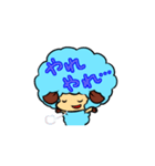 アフロなひつじん（個別スタンプ：34）