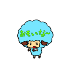 アフロなひつじん（個別スタンプ：38）