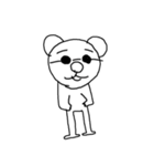 リアル熊人間（個別スタンプ：13）