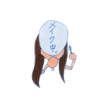 ぱっつんの女の子（個別スタンプ：31）