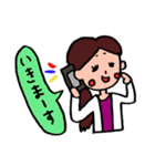 ゆるかわドクターの日常（女医編）（個別スタンプ：1）