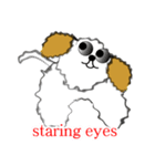 家族犬「丸助」（個別スタンプ：7）