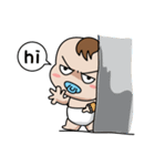 The naughty boy！（個別スタンプ：4）