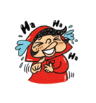 The secret life of Little Red（個別スタンプ：14）