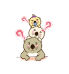 The daily life of small sea otters（個別スタンプ：7）