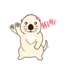 The daily life of small sea otters（個別スタンプ：22）