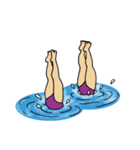 水面の表現者達（個別スタンプ：32）