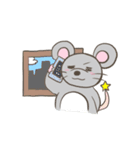 人徳ねずみのなせるわざ（個別スタンプ：10）