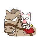 Little white meow（個別スタンプ：9）