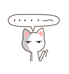 Little white meow（個別スタンプ：28）