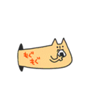 穴から失礼しますねこ（個別スタンプ：25）