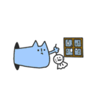 穴から失礼しますねこ（個別スタンプ：39）