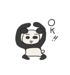 まゆげどうぶつ（個別スタンプ：1）