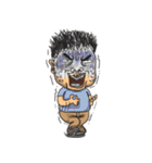 Ugly people funny and weird life（個別スタンプ：29）