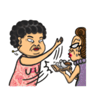 Ugly people funny and weird life（個別スタンプ：31）