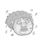 Ugly people funny and weird life（個別スタンプ：32）