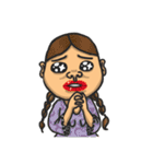 Ugly people funny and weird life（個別スタンプ：34）