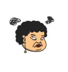 Ugly people funny and weird life（個別スタンプ：37）