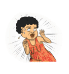 Ugly people funny and weird life（個別スタンプ：40）