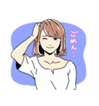 女子のスタンプ♡（個別スタンプ：9）