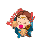 Cute arabian princess sticker pack（個別スタンプ：21）