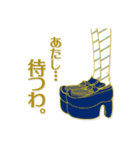 ネオンGIRL+髭うさぎ（個別スタンプ：27）
