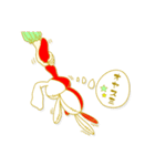 ネオンGIRL+髭うさぎ（個別スタンプ：30）