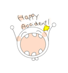 幸せ丸（日常編）（個別スタンプ：1）