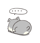 schnauzer's daily life（個別スタンプ：5）