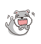 schnauzer's daily life（個別スタンプ：6）