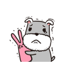 schnauzer's daily life（個別スタンプ：10）