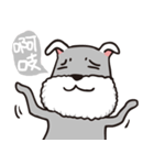 schnauzer's daily life（個別スタンプ：14）