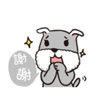 schnauzer's daily life（個別スタンプ：24）
