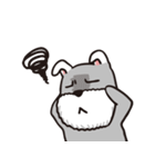 schnauzer's daily life（個別スタンプ：35）