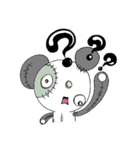 やさぐれパンダ（個別スタンプ：10）