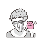オトメな石膏像（個別スタンプ：14）