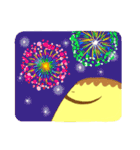 プリンくんの一年（個別スタンプ：24）
