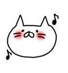 ゆるいしろねこ（個別スタンプ：17）